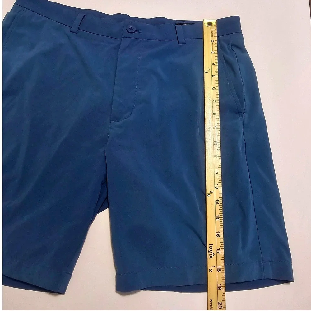 Vineyard Vines Performance Breaker Shorts Mens 34 Blue Golf Tech Chino 9 Inch